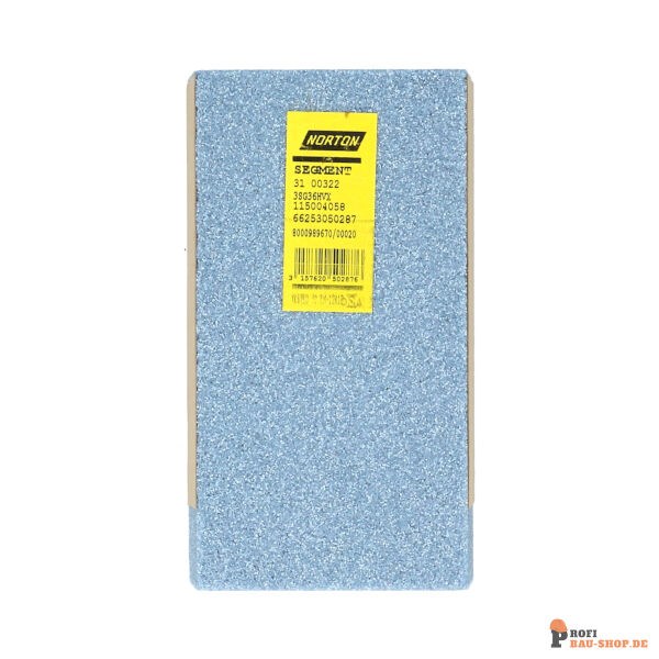 nortonschleifmittel/NORTON_schleifmittel_66253050287 31 Segments Surface-Norton 3SG-180x103x38-3SG36HVX_169079